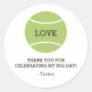 Search for green ball stickers Racket