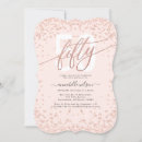 Search for pink rose birthday invitations Fifty