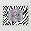 Search for black and white zebra postcards Pattern