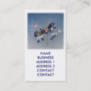 Search for circus business cards Horse