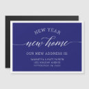 Search for new year moving announcement cards Elegant