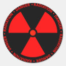 Search for radiation stickers Radioactive