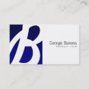 Search for classic business cards Blue