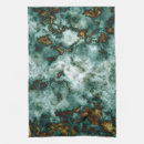 Search for dark green background tea towels Built