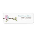 Search for pink owl return address labels Animal