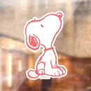 Search for floral business window decals Snoopy