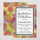 Search for circle graduation invitations High school graduation