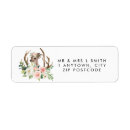 Search for rustic deer return address labels Forest friends