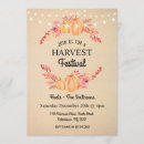 Search for fall festival invitations Harvest party
