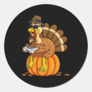 Search for kids pumpkin stickers Thanksgiving