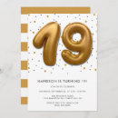 Search for 19 birthday invitations Simple