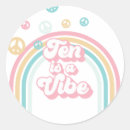 Search for retro summer stickers Blue