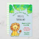 Search for lion invitations Jungle