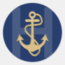 Search for anchor bridal shower stickers Gold