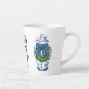 Search for blue toile mugs Blue and white