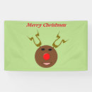 Search for christmas reindeer banners Cute