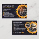 Search for auto repair business cards Automotive