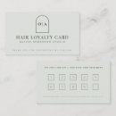 Search for stamp loyalty cards Hair stylist