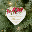 Search for floral christmas tree decorations Newlywed