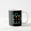 Search for autism puzzle mugs Mental health