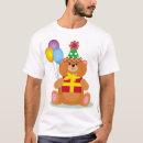 Search for bear birthday tshirts Balloon