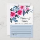 Search for floral wedding advice cards Modern