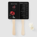 Search for red rose wedding programs Modern