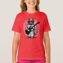 Search for cat playing guitar tshirts Cats