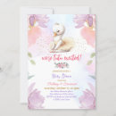 Search for tutu excited baby shower invitations Pink and gold