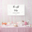 Search for rehearsal dinner banners Black and white
