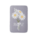 Search for lavender and white bath mats Flowers
