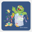 Search for sesame street square stickers Character