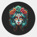 Search for la catrina stickers Sugar skull