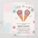 Search for whats the scoop invitations Watercolor