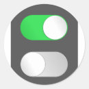 Search for turn off stickers On switch