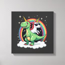 Search for rainbow unicorn canvas prints Lover