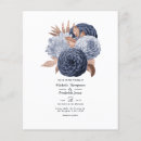 Search for navy blue and dusty rose wedding invitations Watercolor