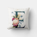 Search for letter e cushions Floral