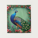Search for peacock tapestries Feathers