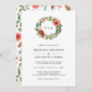 Search for christmas wedding invitations Red holly berries
