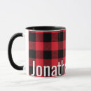 Search for red and black plaid mugs Manly