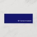 Search for stonemason business cards Professional
