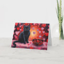 Search for black cat valentines day cards Romance
