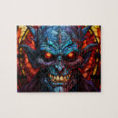 Search for scary halloween puzzles Demon