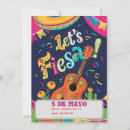 Search for salsa party invitations Cinco de mayo