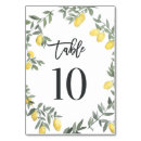 Search for lemon table cards Bohemian