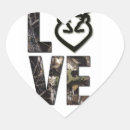 Search for love camo stickers Heart