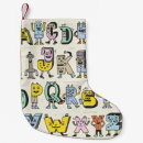 Search for alphabet christmas stockings Font
