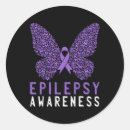 Search for epilepsy ribbon stickers Purple epilepsy awareness