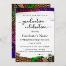 Search for orange and blue graduation invitations Graduate
